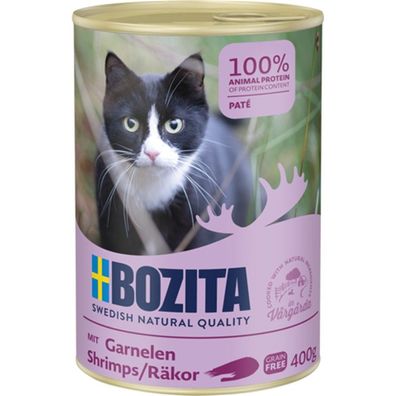 Bozita Cat Nassfutter Garnelen 12 x 400g