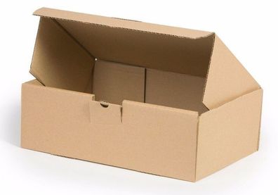 Maxibriefkarton Versandkarton Schachtel 200x200x150 mm Innenmass braun Neu