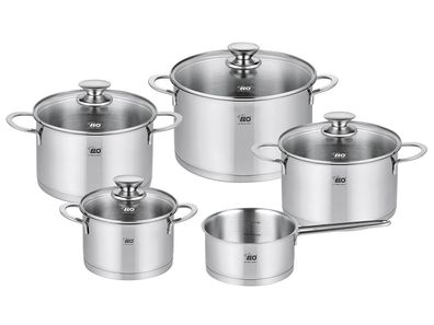 ELO Topfset Galant 5teilig Edelstahl