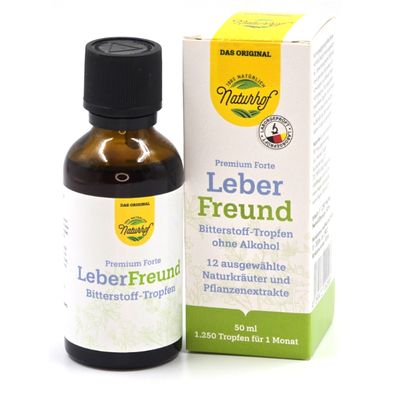 Bitterstoff-Tropfen Leber Freund 1.250 Tropfen NEU Blitzversand