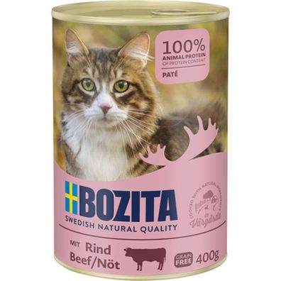 Bozita Cat Nassfutter Rind 6 x 400g