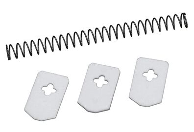 Leifheit Ersatzteilset Cherrymat 3 Abstreifgummis und 1 Feder