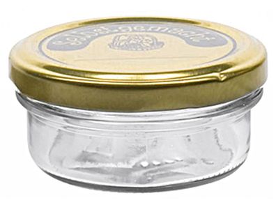 EMSY Schraubdeckelglas Sturz mit 66mm TO-Deckel selbstgemacht 70 ml 16er Pack