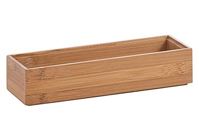 ZELLER Present Aufbewahrungsbox Bamboo 23x7,5x5cm natur