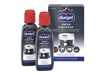DURGOL Entkalker für Espressomaschinen 2 x 125 ml 2er Pack