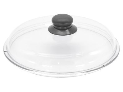 KARL KRÜGER Glasdeckel mit Kunststoffknopf Ø26cm