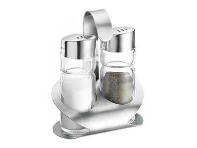 Westmark Menage Wien Glas/Edelstahl je 40 ml 2teilig