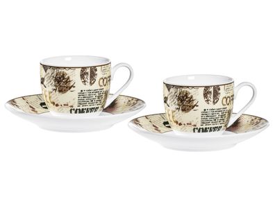Ritzenhoff & BREKER Espressotasse 90ml Crema 90ml 2er Set