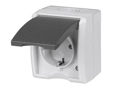 REV RITTER AquaForm gr FR AP-Steckdose