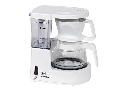 Melitta Kaffeeautomat Aromaboy 1015-01 1-2Tassen 650Watt weiß