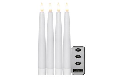 Wachskerze LED 2,1x20cm ws 4SZ