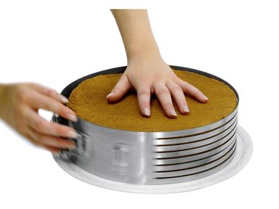 ZENKER Kuchenschneidhilfe Ø26-28cm Edelstahl