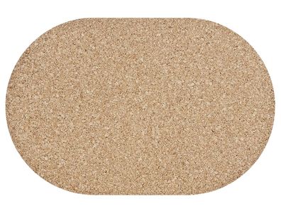 ZELLER Present Tischset Kork oval 42x30cm cm natur 4 Stück