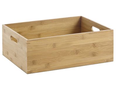 ZELLER Present Aufbewahrungskiste Bambus 40x30x14cm