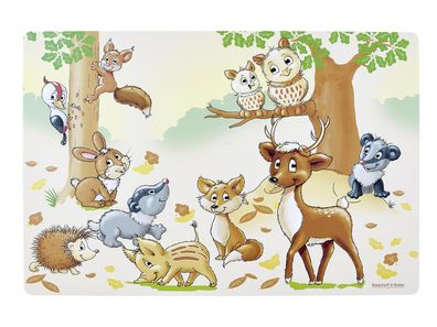 Ritzenhoff & BREKER Tischset Waldtiere 30x45cm