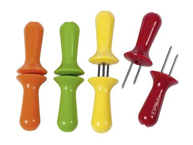 ZYLISS Maiskolbenhalter farbig sortiert 8Stück auf Karte