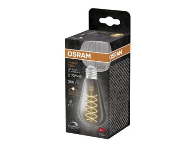OSRAM 1906 LED Filament 7,8W 360lm E27 1.800K smoke