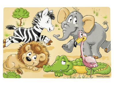 Ritzenhoff & BREKER Tischset Happy Zoo