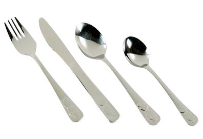 Michelangelo Kinderbesteck Bär Edelstahl 4teilig