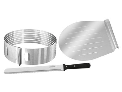 ZENKER Kuchenschneidhilfe Set 3teilig