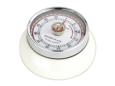 Zassenhaus Kurzzeitmesser Retro-Look 3cm Ø7cm creme