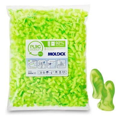 Moldex 7460 Gehörschutzstöpsel Nachfüllpackung 35 dB einweg, Contours 500 Paar
