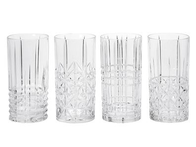 Nachtmann Longdrinkbecher Highland 37,5 cl 15,1cm Ø7,7cm 4er Set