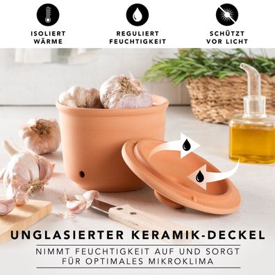 Römertopf Frische-Topf Mini terracotta
