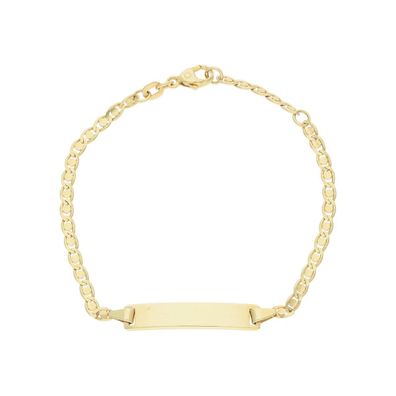 JuwelmaLux Gravurarmband aus 585 Gold JL30-03-3853