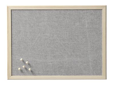 ZELLER Present Pinboard Leinen/Kiefer 30x40cm
