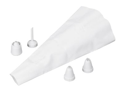 KAISER Spritzbeutel Set Classic 6teilig (Beutel mit 4 Tüllen)