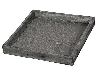 Tablett Holz 30x30x4cm