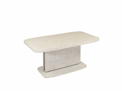 Couchtisch höhenverstellbar Cora Muschel Sandstein