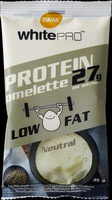 55,71 €/ kg | DAVA whitePRO Omelette, Neutral 35 g Proteinomlett