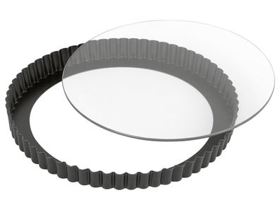 KAISER Quicheform Inspiration mit Glasboden Ø28cm