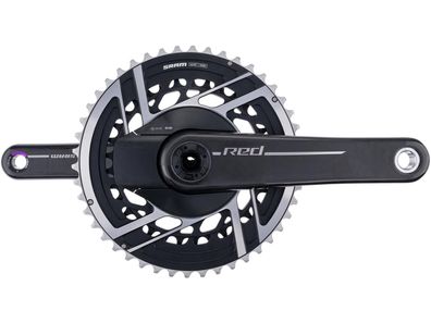 SRAM Kettenradgarnitur Powermeter "Red AXS E1" 2-f 33 / 46 Zähne,