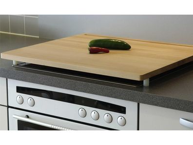 HELO Arbeitsplatte Herd 64x56cm Buche geölt mit 4 Füßchen