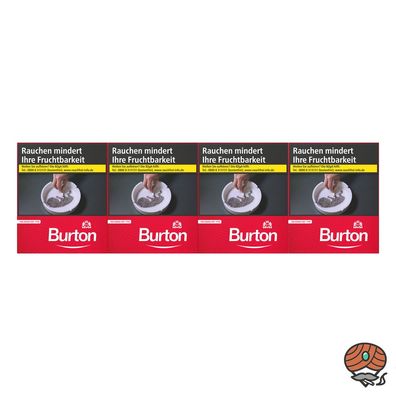 Burton Original Red/Rot Zigaretten 4x40 Stück = 1 Stange