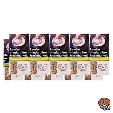 EVE Filterzigaretten / Zigaretten - 120er Format - OP 10x20 Stück = 1 Stange