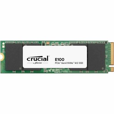 Crucial E100 Gen4 2280 480GB NVMe PCIe M.2 SSD