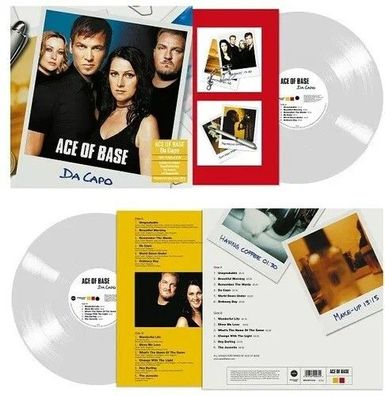 Ace Of Base - (2002/2020) "Da Capo" (LP, Clear Vinyl) SEALED