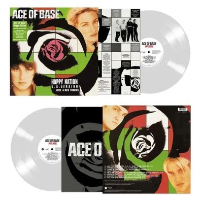 Ace Of Base - (1992/2020) Happy Nation (U.S. Version) (LP, Clear Vinyl) SEALED