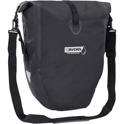 Seitentasche mit Schultergurt, Büchel, schwarz, Büchel, 81518001
