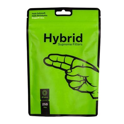 Hybrid Supreme Aktivkohlefilter 250er Beutel 6,4mm