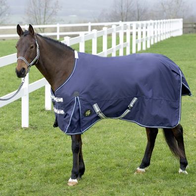 USG Paddock- / Transport- / Regendecke für Pferde, marine - 155 cm
