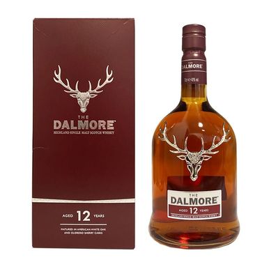 The Dalmore Highland 12 Jahre Single Malt Scotch Whisky, 40% Vol. 0,7 l