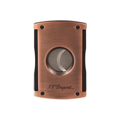 ST Dupont Zigarrencutter Maxijet, Doppelklinge 21mm Schnitt, Copper Vintage