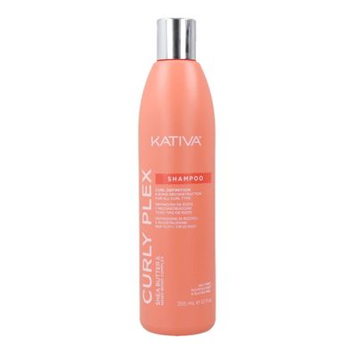 Lockenhaarshampoo Kativa Curly Plex 355 ml