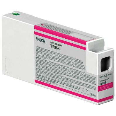 Epson Tintenpatrone vivid magenta T 596 350 ml T 5963