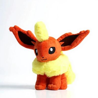 Flamara Plüschtier 20 cm - Pokémon Kuscheltier - Weiches Spielzeug
